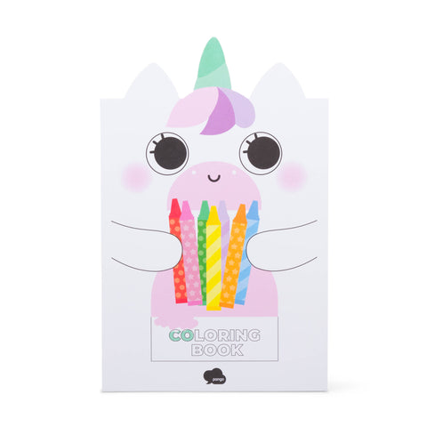 Magical Unicorn Colouring Book with Stickers