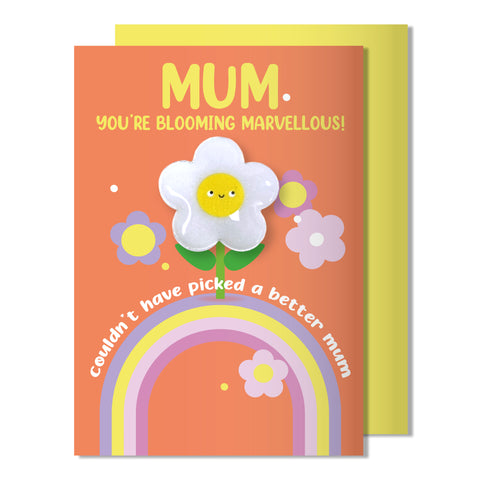 Mother's Day Magnet Card | Mum You're Blooming Marvellous
