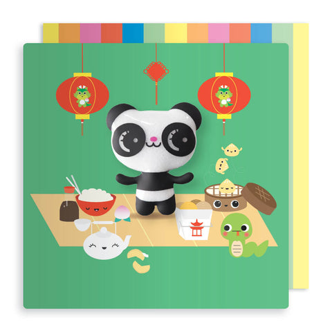 Panda Magnet Card