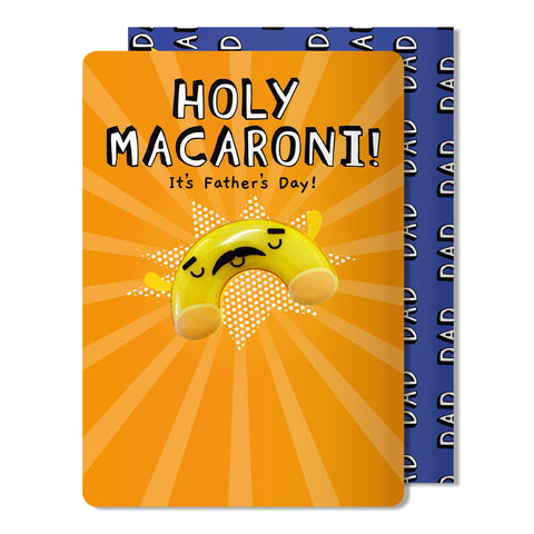 Holy Macaroni Father's Day Card