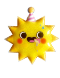 Happy birthday sunshine card | Sun Magnet