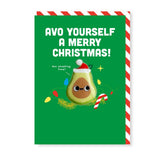 Avocado Christmas Card | Avo yourself a Merry Christmas | Avo Magnet