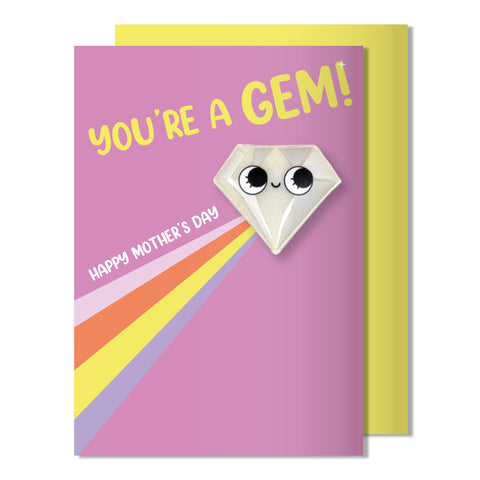 Mother's Day Magnet Card | Happy Mother's Day. You're a Gem