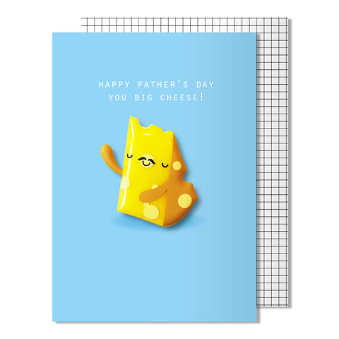 Father's Day Big Cheese Card | Cheese Magnet