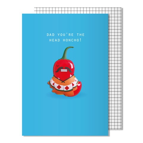 Father's Day Head Honcho Card | Chilli Magnet