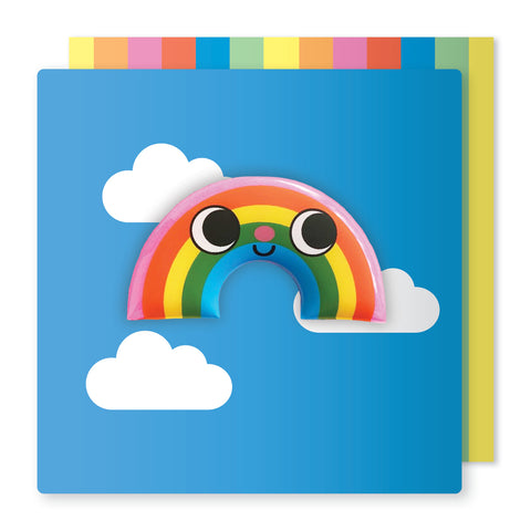 Rainbow Magnet Card