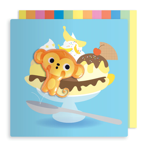 Monkey Magnet Card