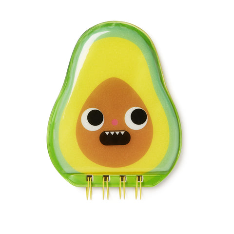 Squishy PVC Avocado Pocket Notebook | Kawaii Stationery