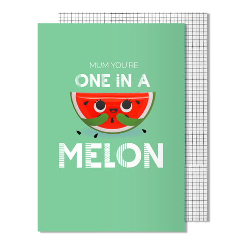 Mother's Day One in a Melon Card