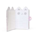 Cat Glitter Lock Diary