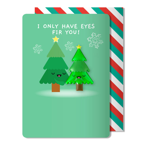 Christmas Tree Magnet Card