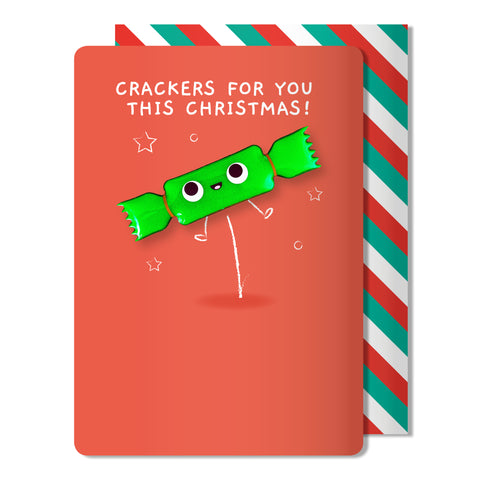 Christmas Cracker Magnet Card