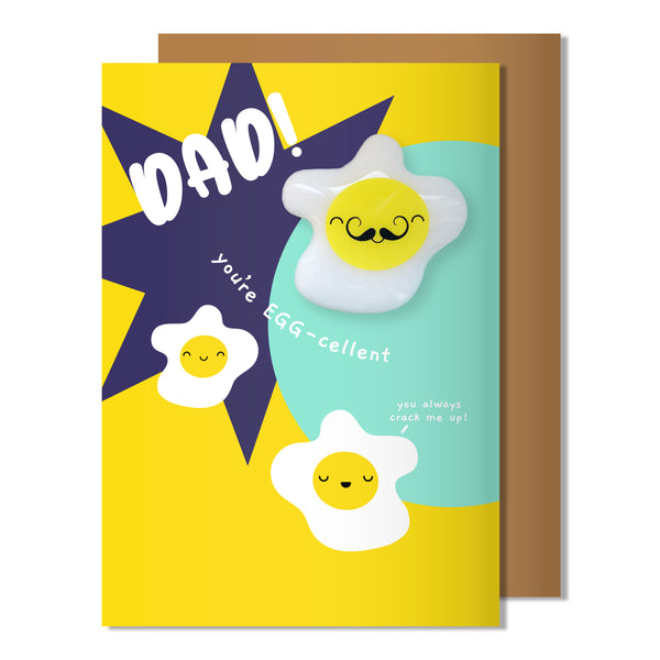 Egg-cellent Father's Day Card